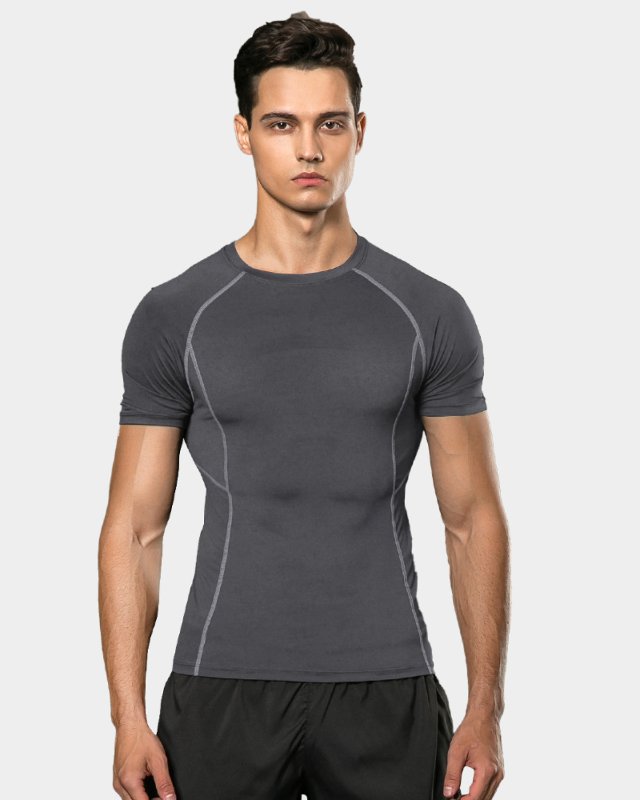 Men's PRO Slim Training T-Shirt Stretch Quick Dry