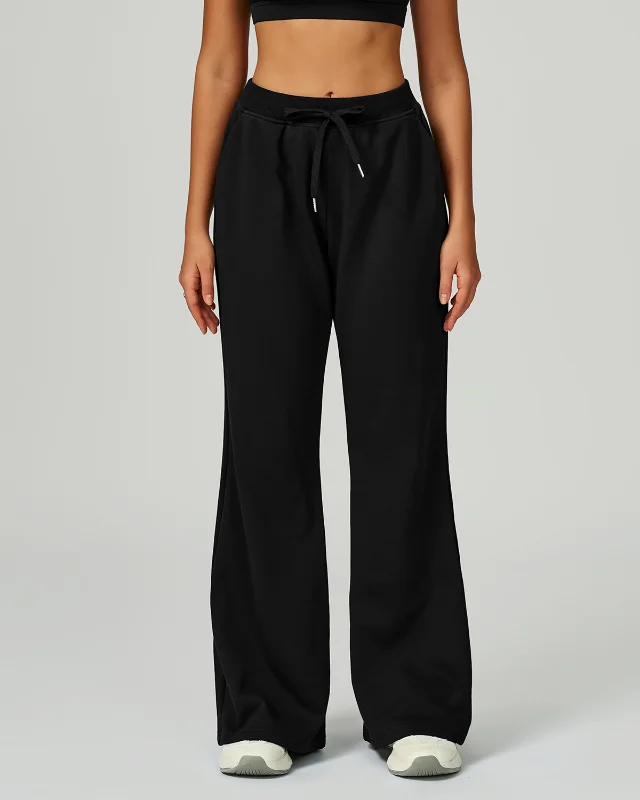 High Waist Sweatpants Loose Straight Casual