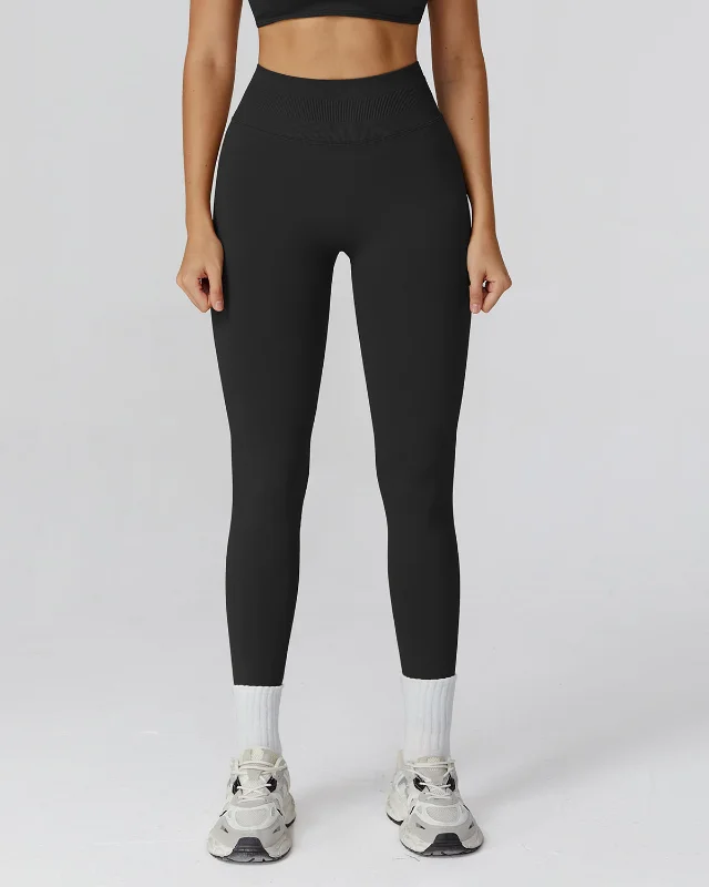 Seamless Tight Yoga High-Waist Ruched Peach Hip
