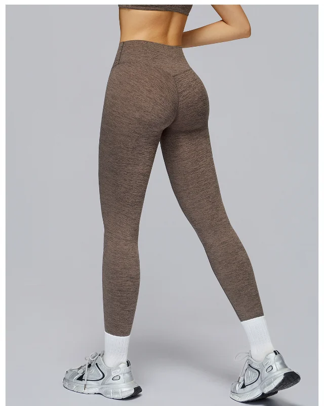 Brushed High Waist Yoga Quick-Dry Tight Slim