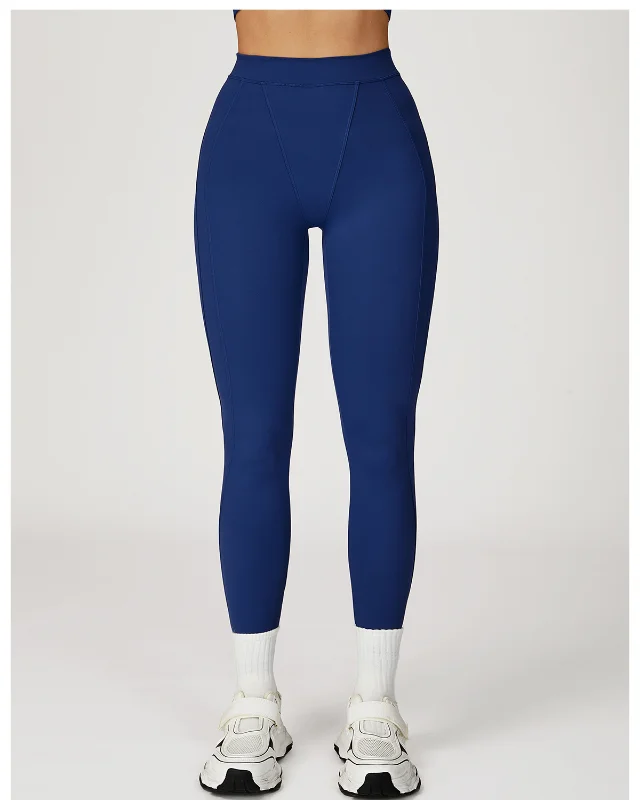 Nude Feel High Waist Yoga Slim Fit Stretch Trousers