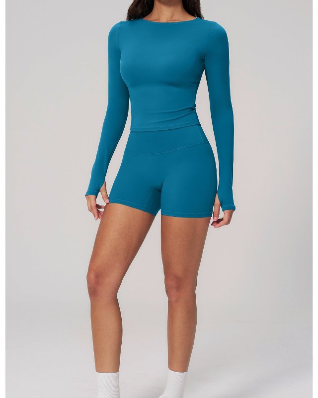 Quick Dry Long Sleeve Fitness Yoga Set