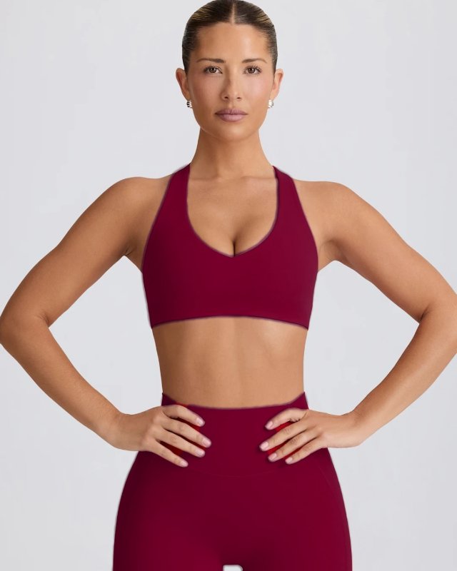 Heart Nude Feel High Waist Color Block Yoga Shorts Set