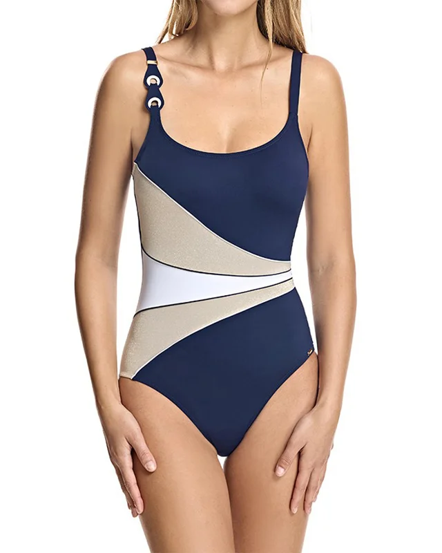 High Quality Splicing Sexy One Piece Bikini