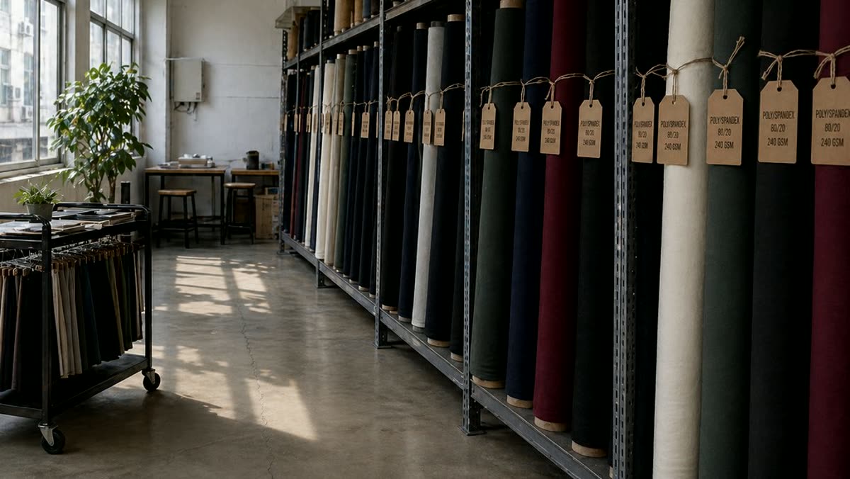 Reference fabrics in the Yesseam fabric library